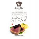DOG’S CHEF Mulberry Glazed Venison Steak
