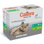 Calibra Premium cat - Sterilised Multipack 12 x 100 g
