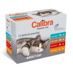 Calibra Premium cat - Adult Multipack 12 x 100 g