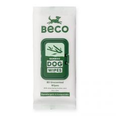 Čistiace obrúsky pre psov Beco Bamboo 240 ks