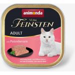 Animonda Vom Feinsten cat CLASSIC hovädzie a morčacie srdiečka 16x 100 g