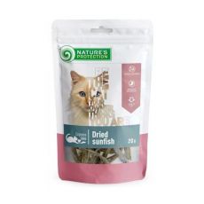 Pamlsok Natures Protection Snack cat dried sunfish 12x20 g