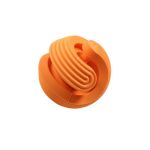 EBI+ Crack me up - lopta s dávkovačom pamlskov oranžová 8,5x8,5x8,5cm