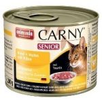 Animonda CARNY® cat Senior hovädzie,kura a syr 200 g