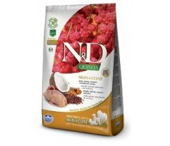 Farmina N&D dog GF QUINOA Skin&Coat Quail