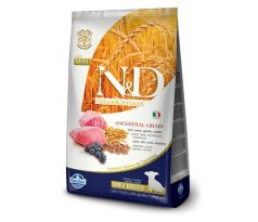 Farmina N&D dog AG puppy mini, lamb, spelt, oats & blueberry