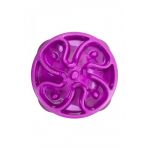 Slow Feeder Bowl Purple Flower small