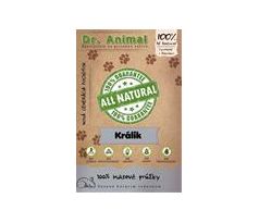 Dr. Animal králik mäs. prúžky 80g