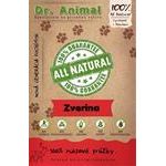 Pamlsok Dr. Animal zverina mäsové prúžky 80g