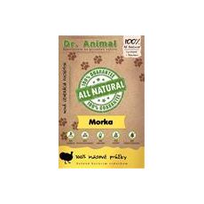 Pamlsok Dr. Animal morka mäs. prúžky 80g