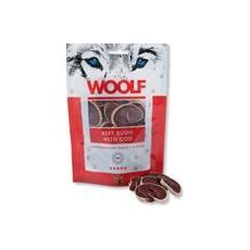 Pamlsok Woolf Dog Beef Sushi & Codfish 100 g