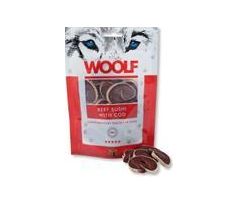 Pamlsok Woolf Dog Beef Sushi & Codfish 100 g