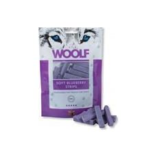 Pamlsok Woolf Dog Blueberry & Chicken Soft Strips 100 g