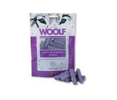 Pamlsok Woolf Dog Blueberry & Chicken Soft Strips 100 g