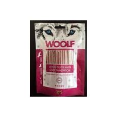 Pamlsok Woolf Dog Duck & Codfish Soft Sandwich LONG 100 g