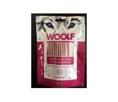 Pamlsok Woolf Dog Duck & Codfish Soft Sandwich LONG 100 g