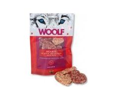 Pamlsok Woolf Dog Duck & Chicken Hearts 100 g