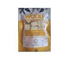Pamlsok Woolf Dog Chicken & Codfish Soft Sandwich 100 g
