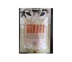 Pamlsok Woolf Dog Chicken & Rawhide Twister 100 g