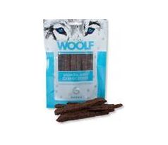 Pamlsok Woolf Dog Salmon & Carrot Strips 100 g