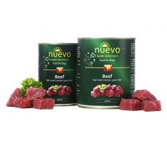 NUEVO dog Adult Beef 6x 400 g