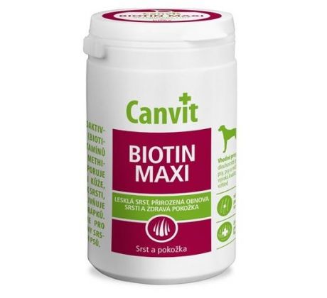 Canvit Biotin Maxi pre psy