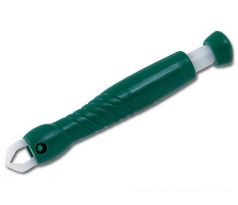 Plastová pinzeta na kliešte zelená 10 cm