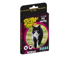 Dr.Pet spot-on pipety pre mačky 5 x 1 ml