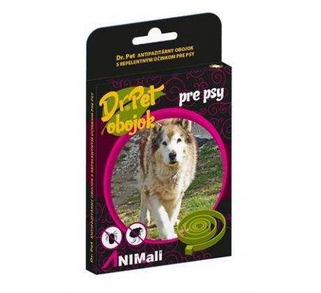 Obojok Dr.Pet pre psy 75 cm antiparazitárny s repelentným účinkom