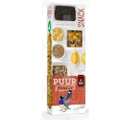 PUUR pauze seed sticks tropical bird - lahodné tyčinky so semienkami 60 g