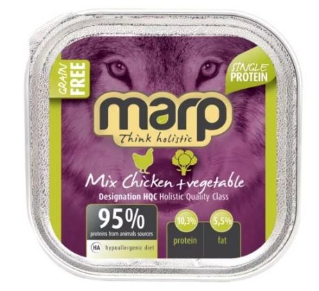 Marp Mix Chicken+Vegetable 100g