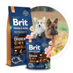 Brit Premium by Nature dog Senior S + M