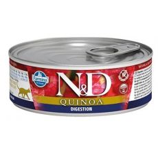 Farmina N&D cat QUINOA Digestion konzerva 80 g