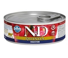 Farmina N&D cat QUINOA Digestion konzerva 80 g