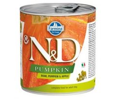 Farmina N&D dog PUMPKIN & Boar& Apple konzerva 285 g