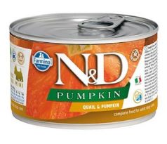 Farmina N&D dog PUMPKIN & Quail konzerva