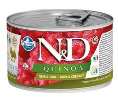 Farmina N&D dog QUINOA Duck & Coconut konzerva