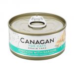 CANAGAN CAT CAN CHICKEN & SARDINE 75 G