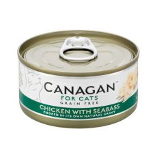 CANAGAN CAT CAN CHICKEN & SEABASS 75 G