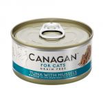 CANAGAN CAT CAN TUNA & MUSSELS 75 G