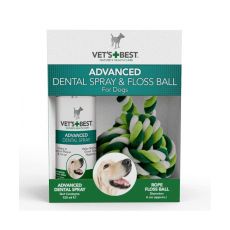Dentálny sprej + lano pre psy, VET´S BEST