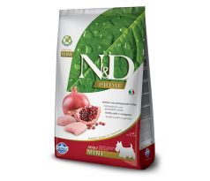 Farmina N&D dog PRIME (GF) adult mini, chicken & pomegranate