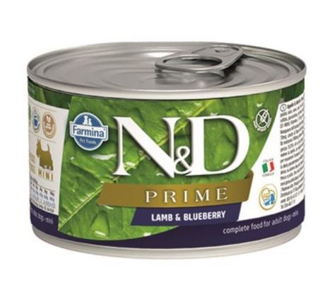 Farmina N&D dog PRIME Lamb & Blueberry konzerva 140 g