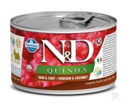 Farmina N&D dog QUINOA Venison & Coconut konzerva