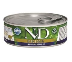 Farmina N&D cat PRIME Lamb & Blueberry konzerva 80 g
