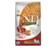 Farmina N&D dog AG adult mini, light, chicken, spelt, oats & pomegranate 2,5 kg