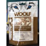 Pamlsok Woolf Dog Rabbit and Cod Triangle 100 g