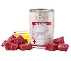 NUEVO dog Sensitive 100% Beef bal. 6 x 400 g konzerva