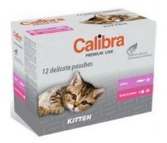 Calibra  Premium cat - Kitten Multipack 12 x 100 g