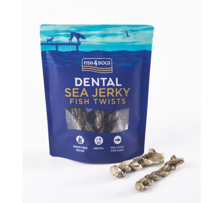 Fish4Dogs Sea Jerky Twist - korbáčiky